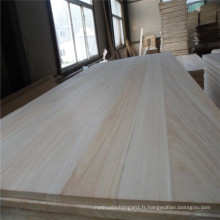 40mm Composite 2 couches en bois massif Paulownia